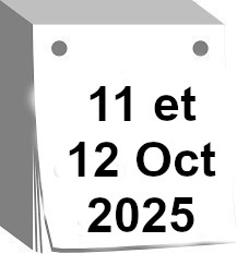 Calendrier 11 et 12 octobre 2025