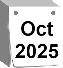calendrier oct 2025