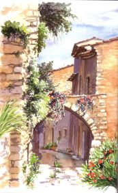 Croquis pontin Grand Rue Vieille