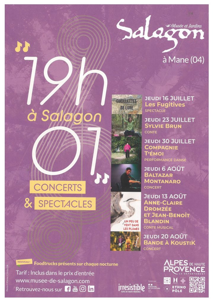 Affiche 19h01 Prieuré de Salagon