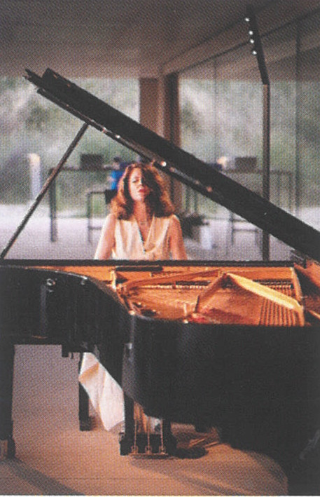 Image récital piano Prieuré de Salagon