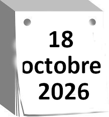 calendrier 18 octobre 2026